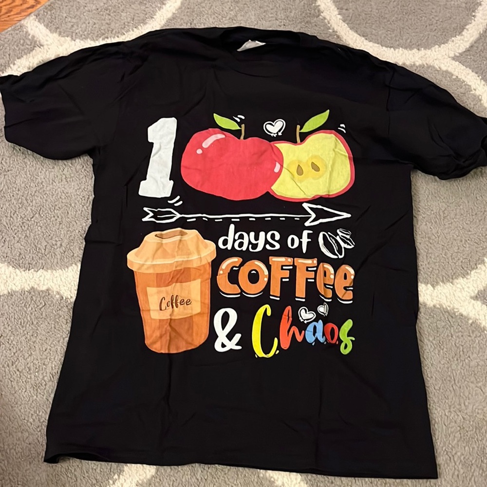 100 days of school tee